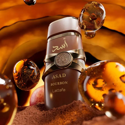 Perfume Árabe Masculino Asad Bourbon Lattafa Eau De Parfum EDP 100ml Original