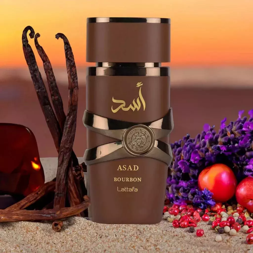Perfume Árabe Masculino Asad Bourbon Lattafa Eau De Parfum EDP 100ml Original