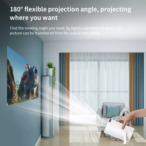 Projetor HY300 Portátil Ultra HD 110v/220v