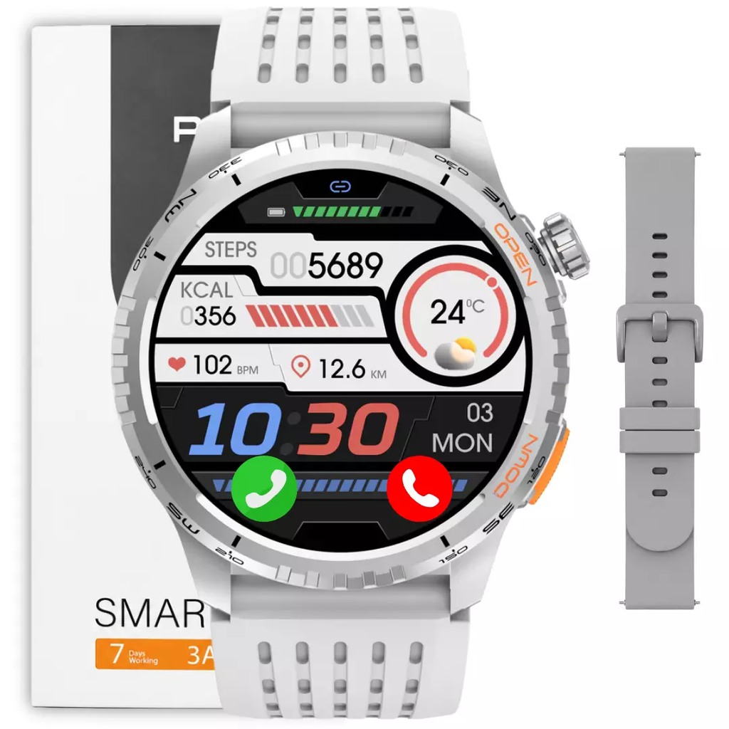 Smartwatch Peje G11 Amoled GPS A Prova D'água 3ATM